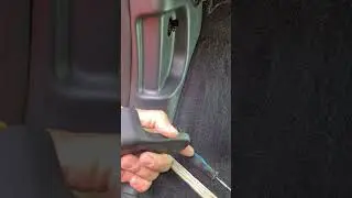 New range rover bonnet release handle removal