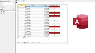 How to Use DateDiff to Calculate Remaining Production Days in Access Subforms