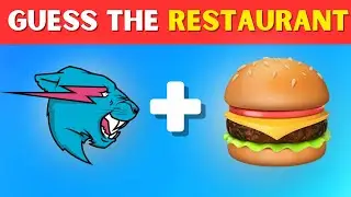 🍔 Guess the Fast Food Place with Emojis Challenge! 🤔QuickQuiz Fun