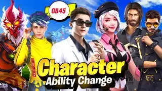 ( Ob45 Update ) Character Ability Change 🔥 | Character Ability After Update