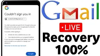 can't sign in google account after factory reset || couldn't sign you in || Google account recovery