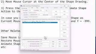 Animate Mouse Cursor in Circle, Ellipse , Rectangle or Square