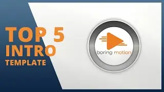 Top 5 Animated Logo Intro for YouTube Channel - Free After Effects Template #2