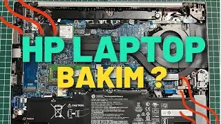 Laptop Bakım Temizleme Nasıl Yapılır | Laptop Termal Macun Değişimi | Hp Laptop Sökme | Hp Elitebook