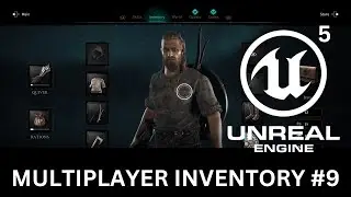 UE5 - Multiplayer Inventory Component #9 - Item Menu