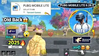 😱Pubg Lite Old 0.28.0😳 Comeback Update 2024 | BGMI Lite | Pubg Lite 0.28.0🤯 System Update 2024 🔥