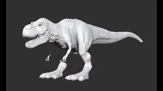 T-Rex White view.