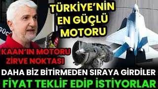 BU MOTOR İÇİN KUYRUĞA GİRDİLER: TÜRKİYE'NİN YAPTIĞI EN GÜÇLÜ MOTOR! KAAN'I MOTORUNU ÇALIŞTIRACAĞIZ!