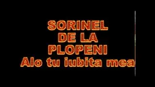 SORINEL DE LA PLOPENI    ALO TU IUBITA MEA