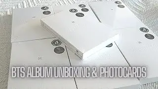 BTS BE ESSENTIAL ALBUM PHOTOCARD UNBOXING M2U COLLECTION!