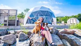 Lakeside Luxury Geodesic Domes - Nova Scotia, Cape Breton