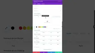 Arrow Navigation Design Tab Settings For Divi Testimonial Slider