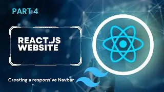 Create a responsive Navbar with Tailwind CSS | Create a website with React.js and Vite pt.4