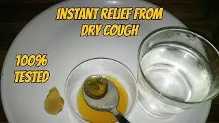 Dry cough | Sore throat | Instant relief home remedies - Cold and cough - Cookingmypassion