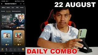 Hamster Kombat Daily Combo Today 22 August