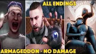 ATOMIC HEART - ALL ENDINGS ( Good Ending, Bad Ending, Robot Wife Ending? ) - Armageddon NO DAMAGE