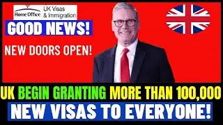 Very Good News! UK Begin Granting Visas To More Than 100,000 Migrants: UKVI Updates