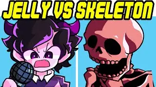 Friday Night Funkin' VS Another Atrocity (Jelly Bean VS Skeleton) (FNF Mod)