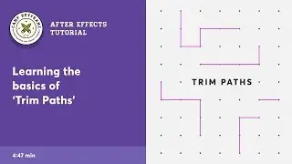 After Effects Tutorial - Line Animations with Trim Paths