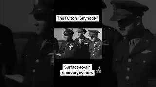 The Fulton surface-to-air recovery system "Skyhook" #Skyhook #Fulton #FultonSkyhook