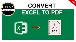 How to Convert Excel to PDF