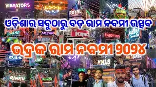 Bhadrak Ram Navami 2024 Odisha Biggest Longest Ram Navami Roadshow Top 100+ Dj Setups