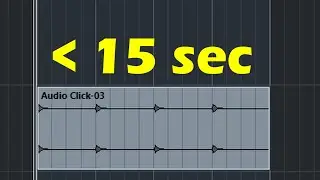 How to record Cubase Metronome Click Sound (no looping)