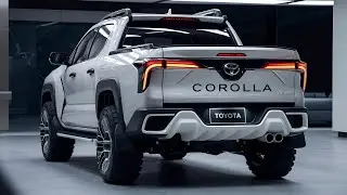 The All new 2025 Toyota Corolla pickup truck : Revealed First Look