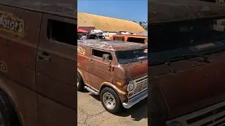 Would you drive this Chopped 1971 Van Build #automobile