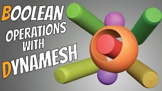 ZBrush Secrets - Boolean Operations With Dynamesh