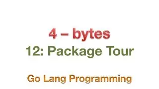 #golang #bytes #package #striversity 12.04 - Go bytes package