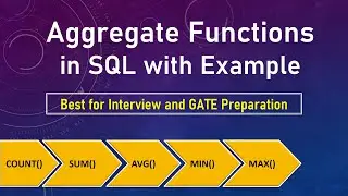 Aggregate Functions In SQL | COUNT, SUM, AVG, MIN, MAX | IFNULL( )