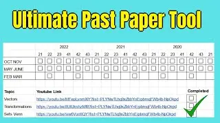 iGCSE Maths Past Paper Checklist: Your Ticket To A* Grades