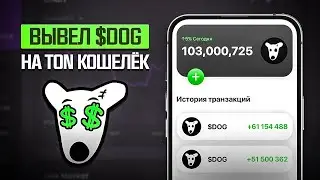 КАК ПОЛУЧИТЬ РАЗДАЧУ МОНЕТ DOGS НА ТОН КОШЕЛЕК? ВАЖНО УСПЕТЬ ЭТО ДО ЛИСТИНГА! (АИРДРОП ДОГС)