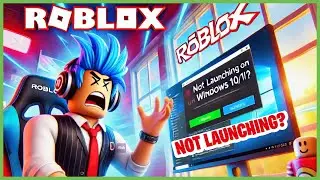 Roblox Not Launching on Windows 10/11 | How To Fix Roblox Player not launching TUTORIAL