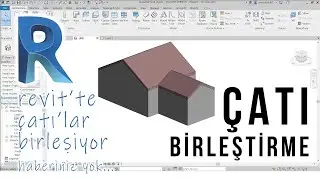 Revit'te Çatılar Nasıl Birleştirilir? | Join/Unjoin Roof
