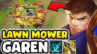 Garen but my E is a buzz saw that one shots you (LEGIT LAWN MOWER)