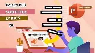 Text effects in sync with sound in PowerPoint | Create Subtitles | Make Video Lyric | Karaoke Effect