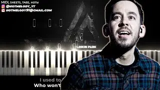 Linkin Park - More The Victim - piano karaoke instrumental cover