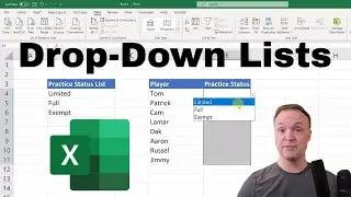 How to Create Drop-Down List in Excel