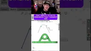 Sketch Shortcut - Auto-dimension your TANGENT ARCS 