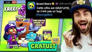NOUVELLES RÉCOMPENSES de ZINZIN GRATUITES 😱 (c'est PAS un BUG) Merci Brawl Stars 🙏