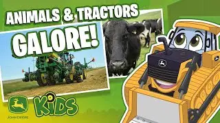 Farm Animals and Tractors Game Show #4 🐄 | Games For Kids | John Deere Kids