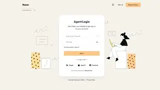 How to design a login form with HTML/CSS/SCSS