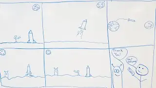 How to Draw a Storyboard for Kids ⭐ How to Make a Comic Storyboard ✏️