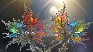 Magical Flowers of Crystal World - for Relaxation