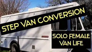 Step Van Conversion/Tour of Step Van/Tiny Home On Wheels