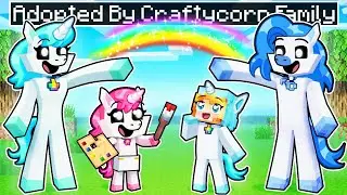 Adopted by the CRAFTYCORN FAMILY in Minecraft!