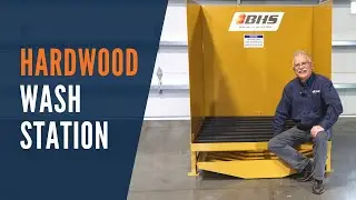 Hardwood Wash Station for Forklift Batteries | Material Handling Minute