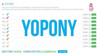 Обзор игры YoPony на бирже YoBit. Срываем крипто-куш и зарабатываем на пампе?